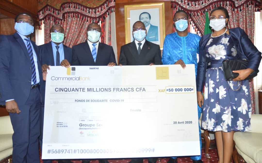 Le groupe Socfin offre 50 millions de FCFA pour lutter contre le Covid-19