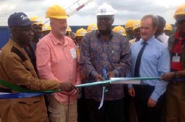 President Koroma Commissions SOCFIN Production Mill