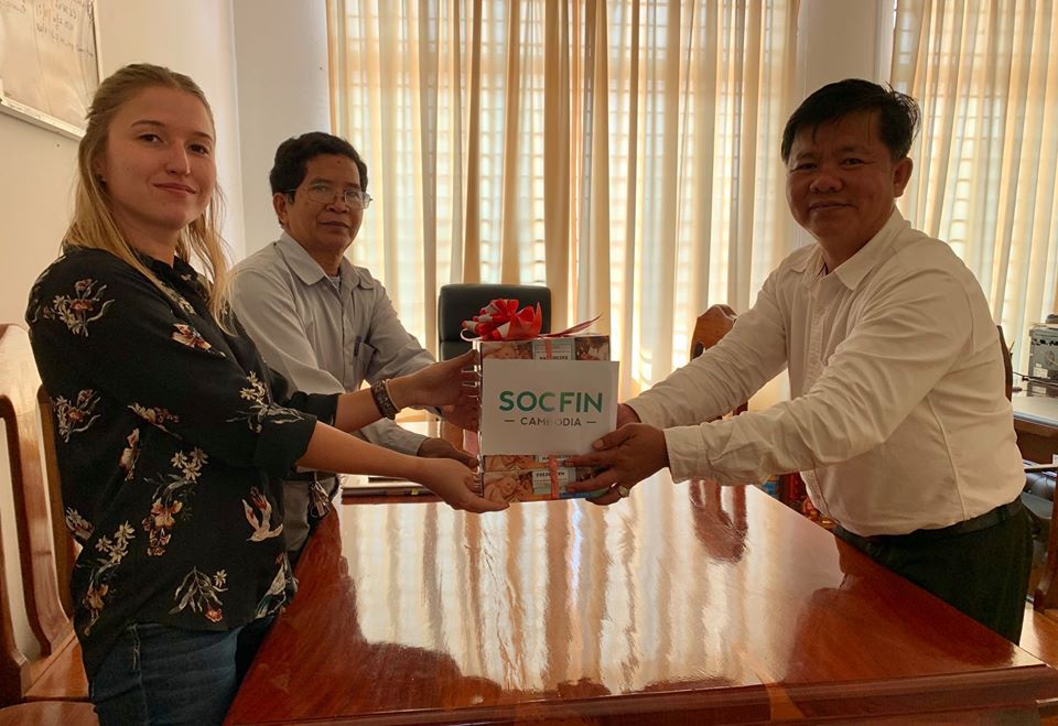 Socfin Cambodia donates essential medical supplies to help combat COVID-19