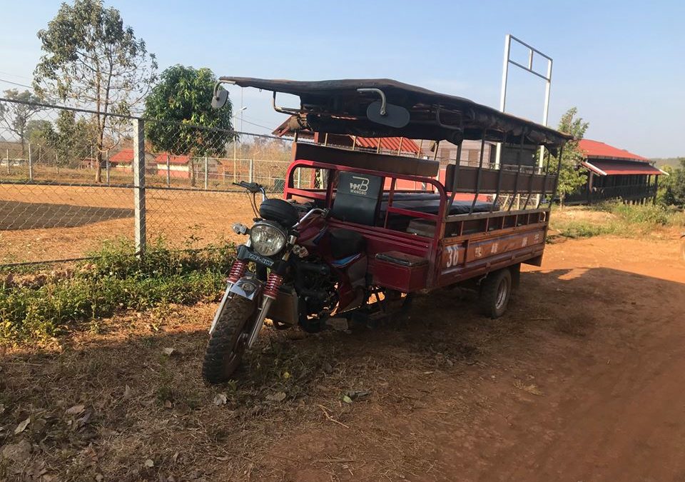 Socfin Cambodia provides free transportation for its students
