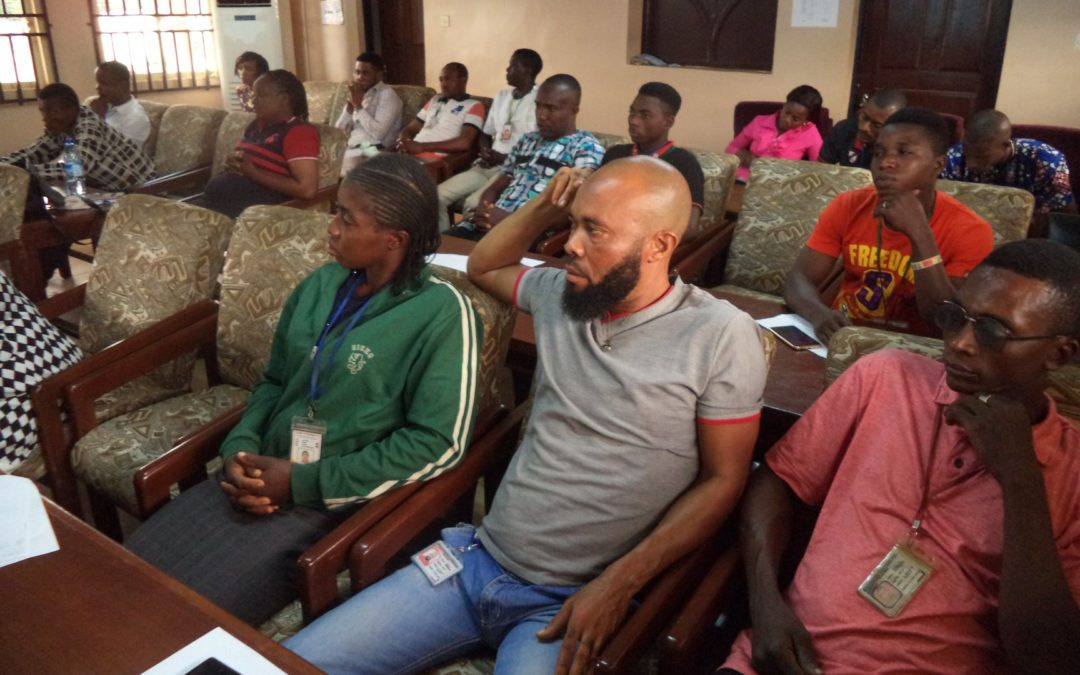 Okomu training exercise on Roundtable for Sustainable Palm Oil (RSPO)