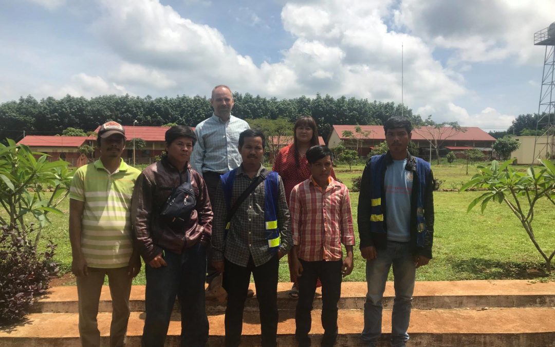 Socfin Cambodia’s newly elected staff representatives for Socfin-KCD’s teams