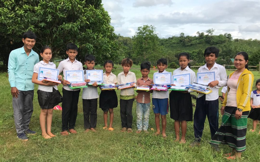 The school year is ending for the students of Socfin Cambodia’s primary school