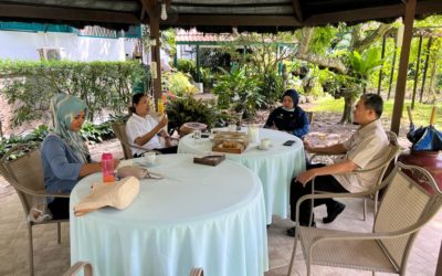 Community services project between  Socfindo Conservation Foundation with ASPETRI (Indonesian Traditional Herb Medicine Association) (en translation)