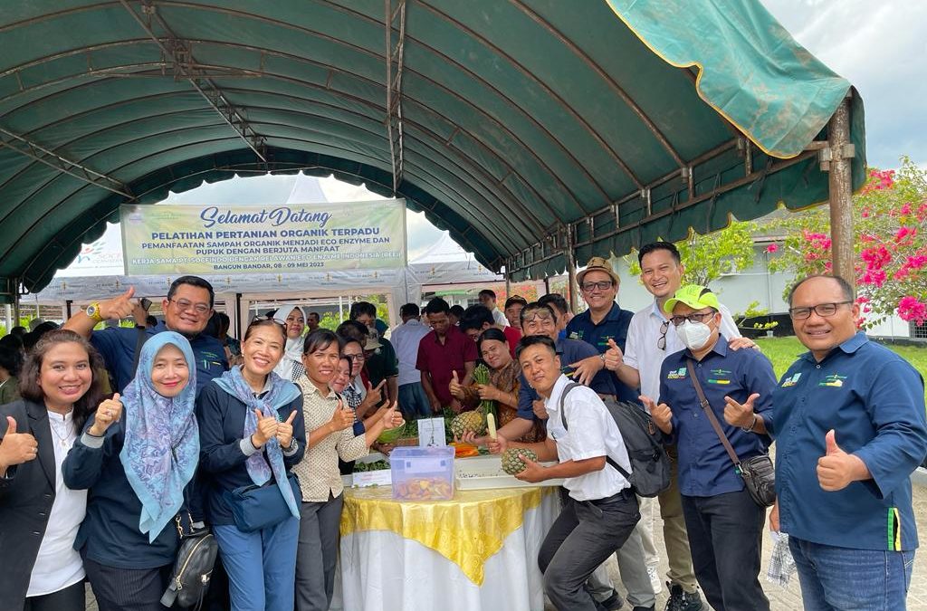 Socfindo Conservation collaborates with the Budaya Hijau Foundation held an Integrated Organic Agriculture workshop (en translation)